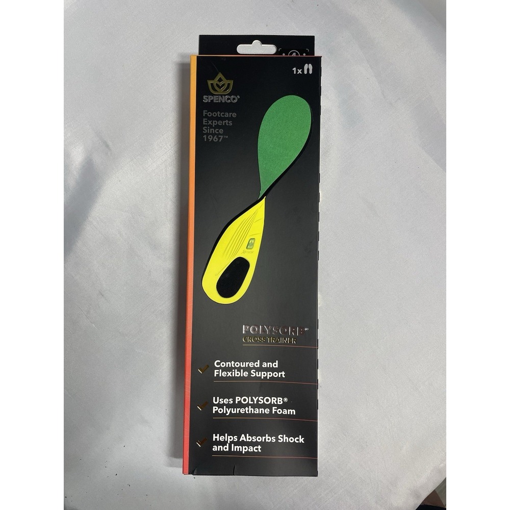 Spenco polysorb crosstrainer Cross Trainer Size 4 - Womens 11-12 Or Mens 10-11